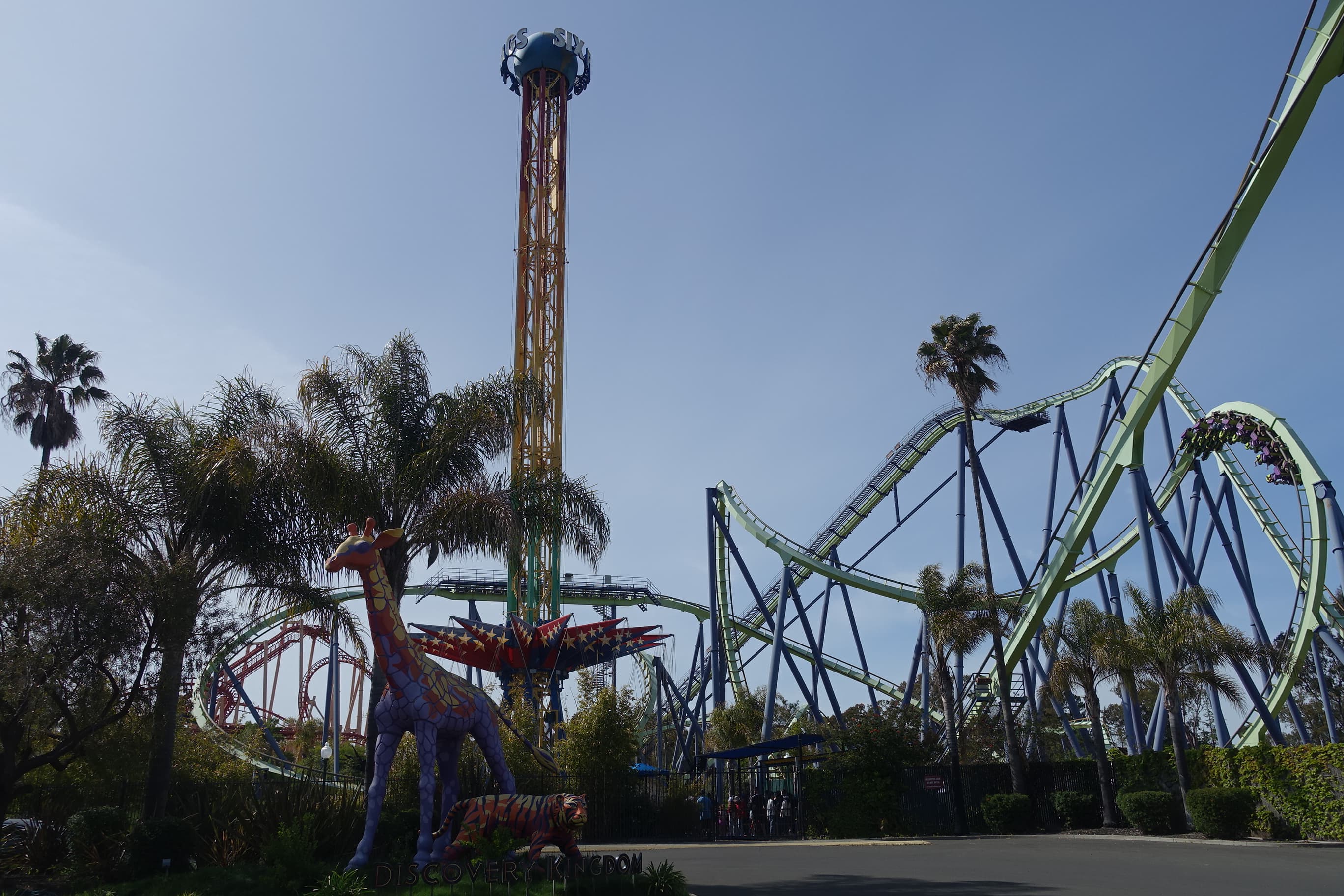 Six Flags Discovery Kingdom park