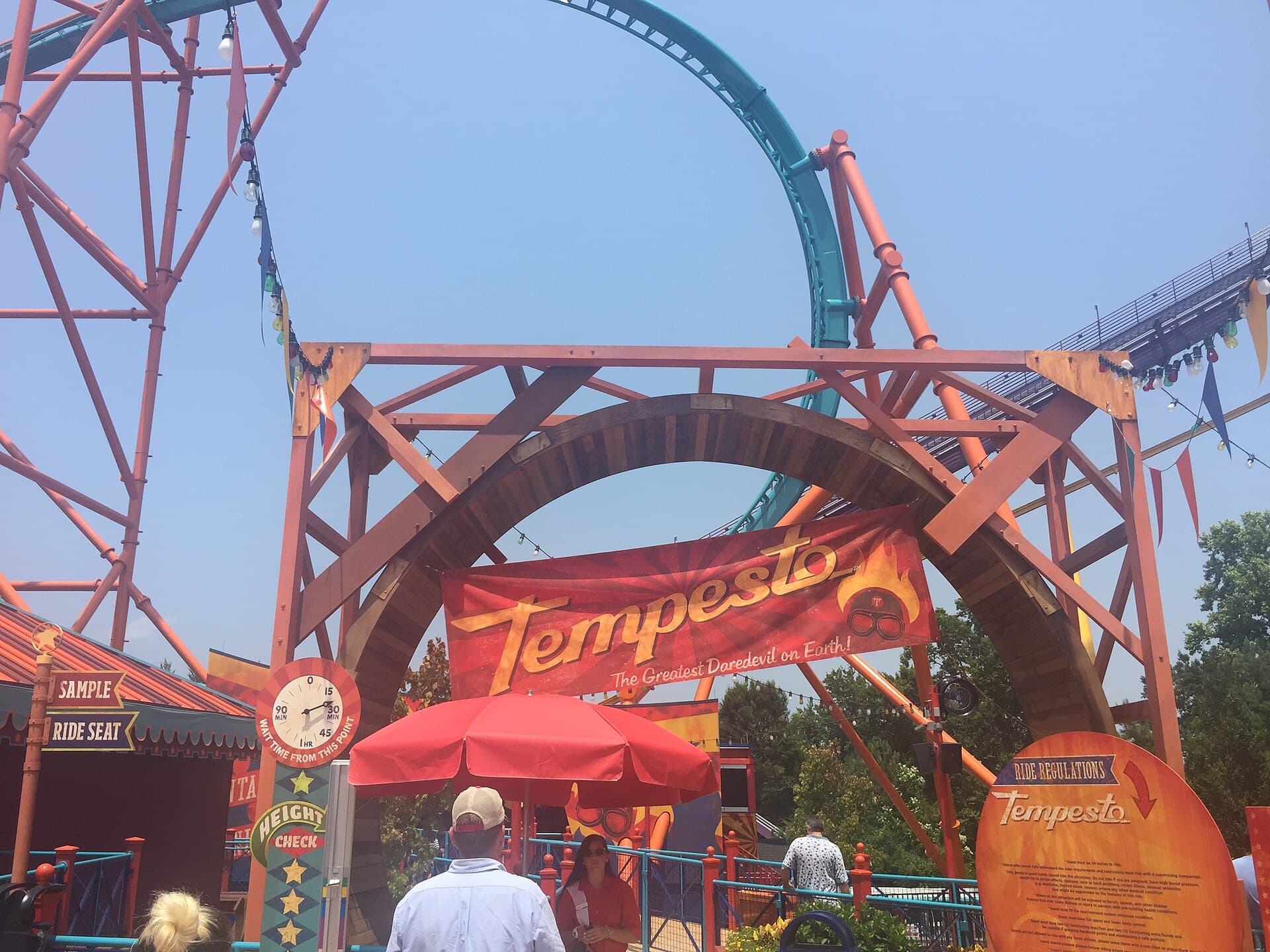 Tempesto at Busch Gardens Williamsburg