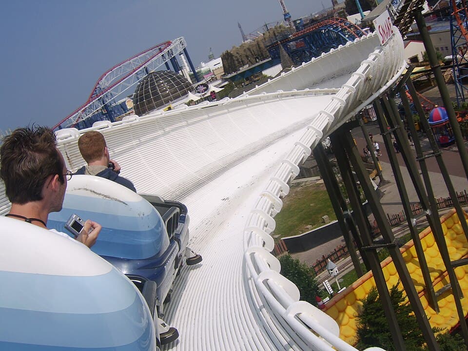 Flying Turns at Knoebels Amusement Resort