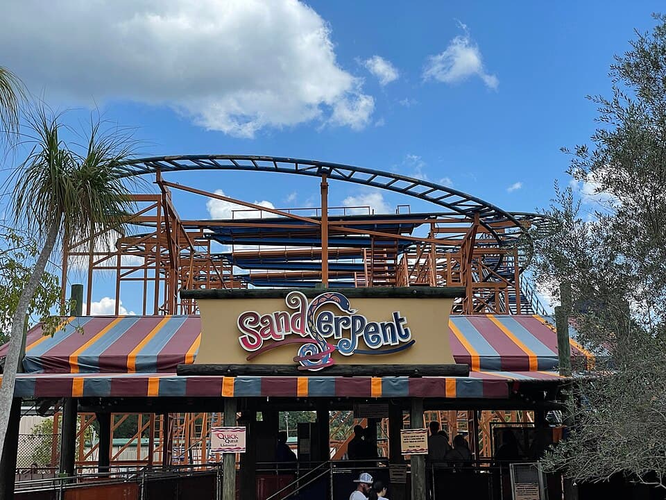 Sand Serpent at Busch Gardens Tampa Bay