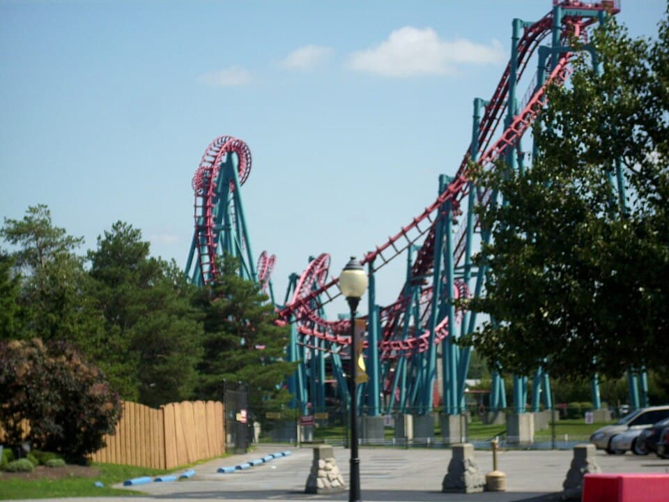 Mind Eraser at Six Flags New England